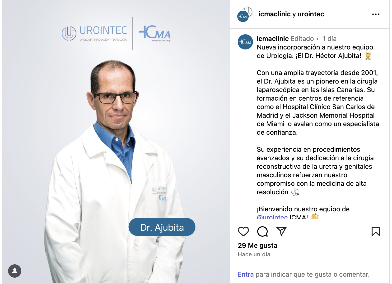 Incorporación al ICMA AGEL Group
